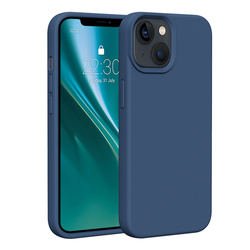 Nakładka Etteri Silicone Case do iPhone 13 6,1" ciemnoniebieska