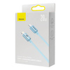 Baseus Crystal Shine Series USB Type C cable - Lightning Fast Charging Power Delivery 20W 1.2m blue (CAJY001303)