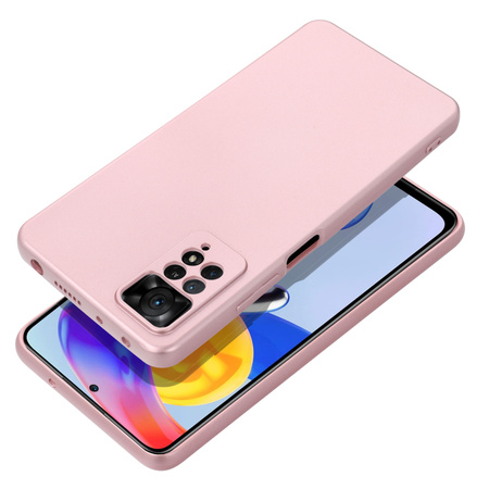 Futerał METALLIC do XIAOMI Redmi NOTE 14 Pro 5G różowy