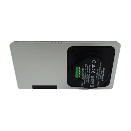 Podwójny panel sterowania Shelly Wall Display X2 WiFi/BLU (srebrny) + BLU H&T