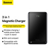 Baseus Magnetic Bracket powerbank z bezprzewodowym ładowaniem MagSafe 10000mAh 20W Overseas Edition niebieski (PPCX000203) + kabel USB Typ C Baseus Xiaobai Series 60W 0,5m