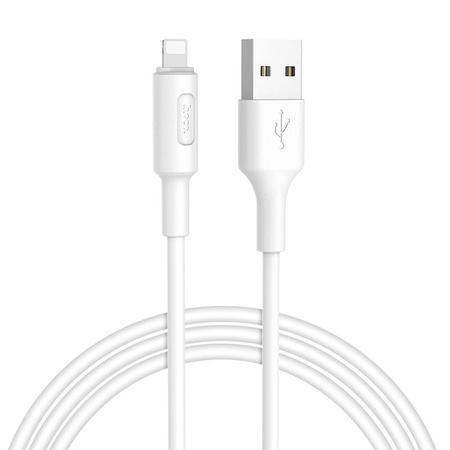 HOCO kabel USB do iPhone Lightning 8-pin SOARER X25 biały