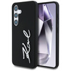 Karl Lagerfeld nakładka HC Silicone Sign Metal Logo do Samsung Galaxy S25 czarna