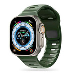 Strap for APPLE WATCH 4 / 5 / 6 / 7 / 8 / SE / ULTRA (42 / 44 / 45 / 49 MM) Tech-Protect Iconband Line green