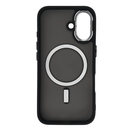 Etui Fashion Case kompatybilne z MagSafe na Samsung Galaxy A17 - matowe czarne