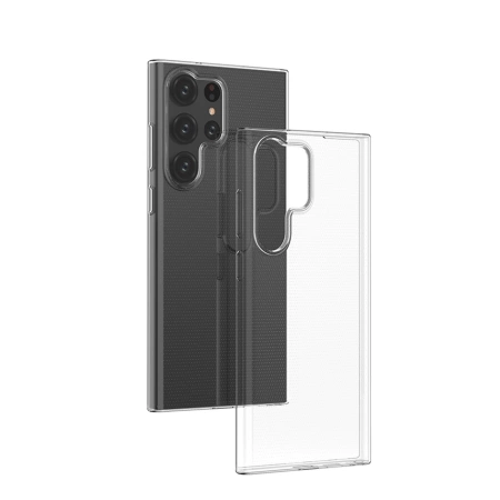 Ultraklare 0,5-mm-Hülle Samsung Galaxy S23 Ultradünne Abdeckung transparent