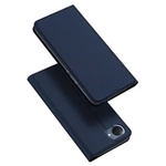 Dux Ducis Skin Pro Case For Realme C30 / Realme Narzo 50i Prime Cover Flip Card Wallet Stand Blue