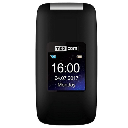 Telefon dla Seniora Maxcom Comfort MM824BB / czarny