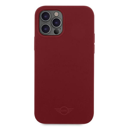 Mini MIHCP12MSLTRE iPhone 12/12 Pro 6,1" czerwony/red hard case Silicone Tone On Tone