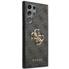 Oryginalne Etui GUESS Hardcase GUHCS24L4GMGGR do Samsung S24 Ultra (Leather 4G Metal Logo / czarny)