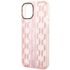 Karl Lagerfeld KLHCP14MHKLSPCP iPhone 14 Plus 6,7" hardcase różowy/pink Mono Vertical Stripe