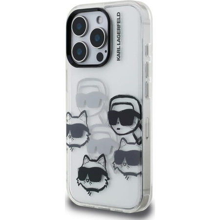 KARL LAGERFELD futerał do IPHONE 16 PRO MAX KLHCP16XHMCHKCT (IML Multi K&C Head Pattern)