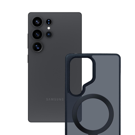 Samsung Galaxy S25 Ultra - 3mk Smoke Case Mag&Stand