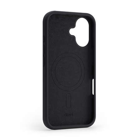 Nakładka Etteri Silicone Mag case do iPhone 17 czarna