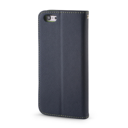 Etui Smart Fancy do Samsung Galaxy S24 granatowo-zielony