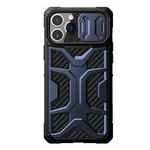 Nillkin Adventruer Case case for iPhone 13 Pro Max armored cover with camera cover blue