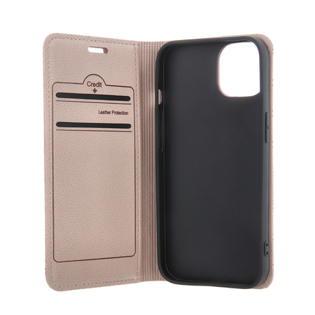 Etui Smart Caro do iPhone 17 6,3" beżowe