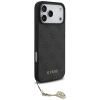 Etui Guess 4G Charms Collection MagSafe na iPhone 17 Pro Max - czarne