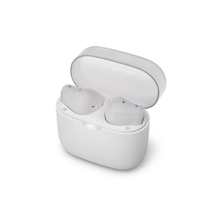 SŁUCHAWKI PHILIPS DOUSZNE TWS BEZPRZEWODOWE BLUETOOTH TRUE WIRELESS  BIAŁE Phil-TAT2139WT/00