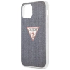 Guess Denim Triangle Dk - Etui iPhone 12 Mini (granatowy)
