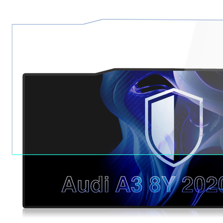 AUDI A3 8Y 2020-25 - 3mk TechWrap Matte Center Display