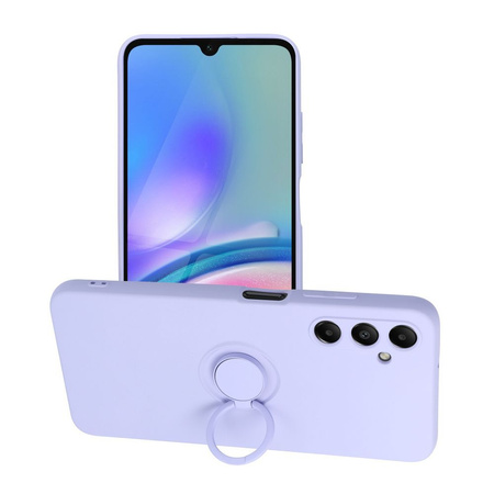 Futerał SILICONE RING do SAMSUNG Galaxy A05S fioletowy
