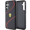 Oryginalne Etui FERRARI Hardcase FEHCS23FEPTWK do SAMSUNG S23 FE (Twist / czarny)