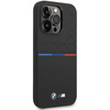 Original Handyhülle APPLE IPHONE 15 PRO MAX BMW Silicone Pattern (BMHCP15X22SMPK) schwarz