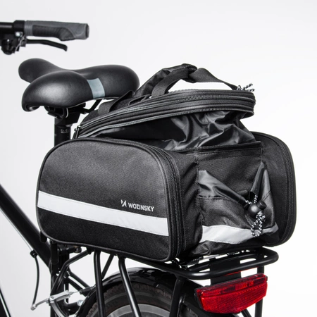 Wozinsky WBB36BK 27L bicycle bag - black