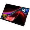 Monitor przenośny dotykowy Verbatim      LIGHT 14" FHD z powerbankiem 5000mAh czarny 32088