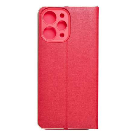 Kabura LUNA Book Gold do XIAOMI Redmi 12 4G / 12 5G czerwony