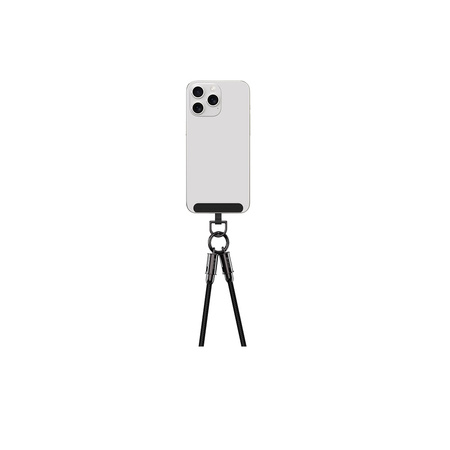 Devia kabel uniwersalna smycz 2w1 PD USB-C - USB-C 0,3 m 60W lawendowy