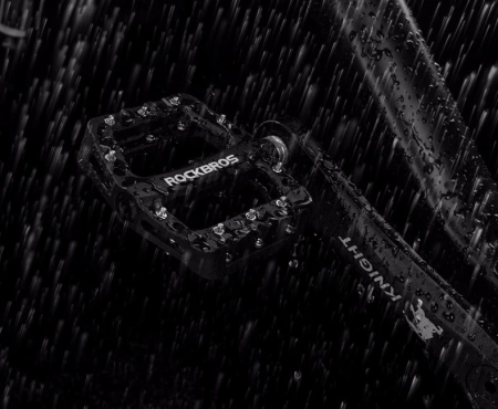 Rockbros 2017-12CBK Nylon Bicycle Pedal Set - Black