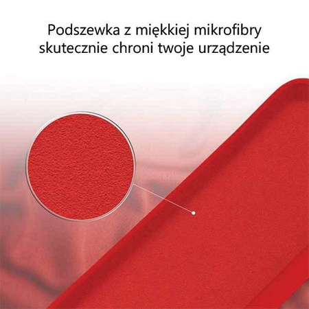 MERCURY SILICONE CASE SAMSUNG A54 5G RED / CZERWONY