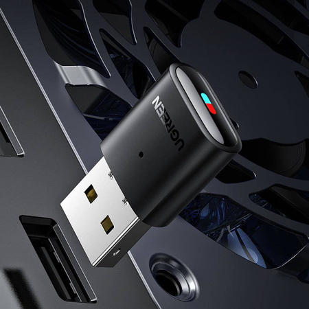 Adapter USB UGREEN Bluetooth 5.0 do PC / PS / Switch (czarny)