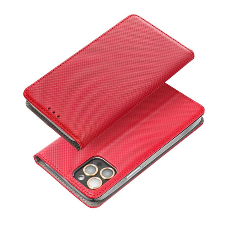 Kabura Smart Case book do IPHONE 15 czerwony