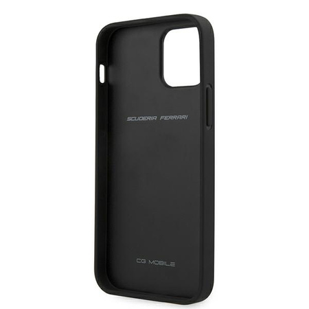 Ferrari FESPEHCP12LBK iPhone 12 6,7" Pro Max czarny/black hardcase On Track Perforated