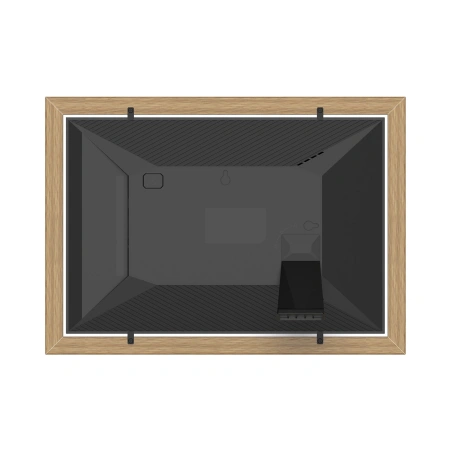 Wozinsky WRC-32 10,1" Digitaler Bilderrahmen mit Frameo 32GB App - Hellbraun