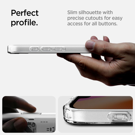 SPIGEN futerał ULTRA HYBRID MAG kompatybilny z MagSafe do IPHONE 16E 2025 neo one