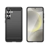Etui silikonowe Carbon Case na iPhone 16e - czarne