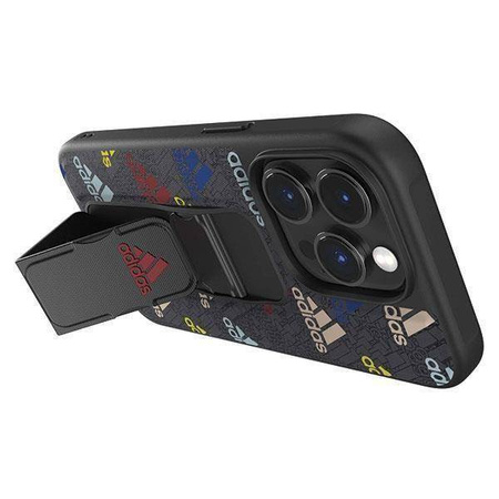 Adidas SP Grip Case iPhone 14 Pro schwarz/schwarz/bunt 50251