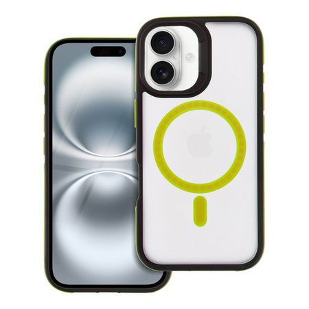 Futerał NEO do IPHONE 16 kompatybilny z MagSafe żółty