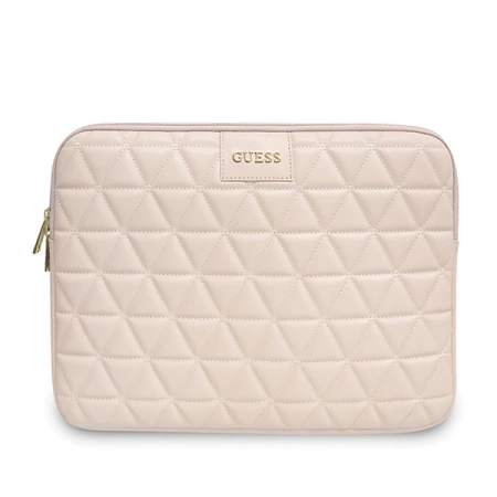 Guess Quilted cover for a 13&quot; laptop - pink
