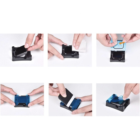 Wiwu - Szkło hartowane z aplikatorem Easy Install do Apple Watch 49mm