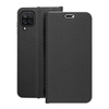 Kabura LUNA Book Carbon do SAMSUNG A12 czarny