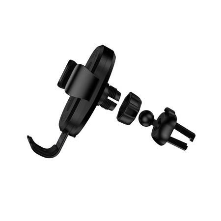 Devia uchwyt samochodowy Gravity grawitacyjny z ładowaniem indukcyjnym czarny 10W do kratki
