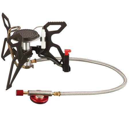 Touristenkocher mit Gasheizung und Piezozünder SPIDER PRO 3kW