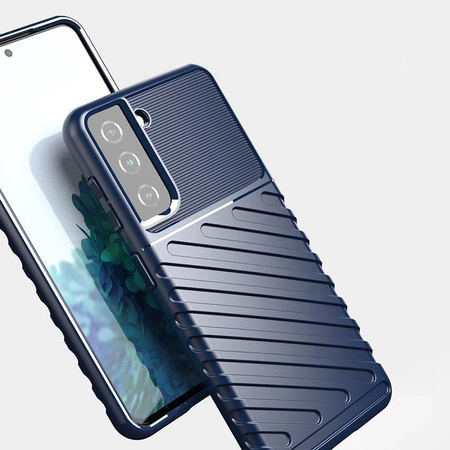 Thunder Case case for Samsung Galaxy S23+ silicone armor case black
