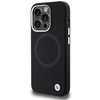 BMW Signature Liquid Silicone MagSafe Hülle für iPhone 15 Pro – Schwarz