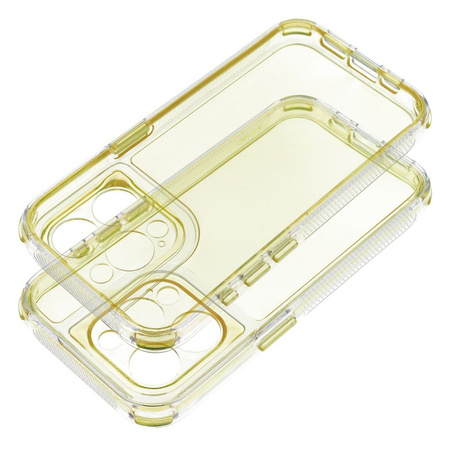 Futerał MATRIX CLEAR do IPHONE 15 żółty
